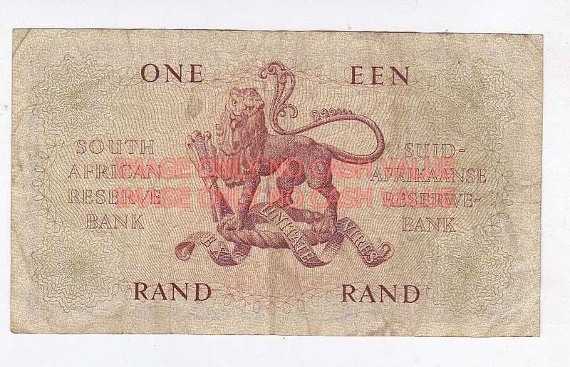 SOUTH AFRICA RISSIK R1 - A92 242608