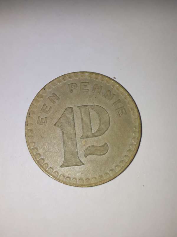UNION INTERNMENT CAMP 1D TOKEN