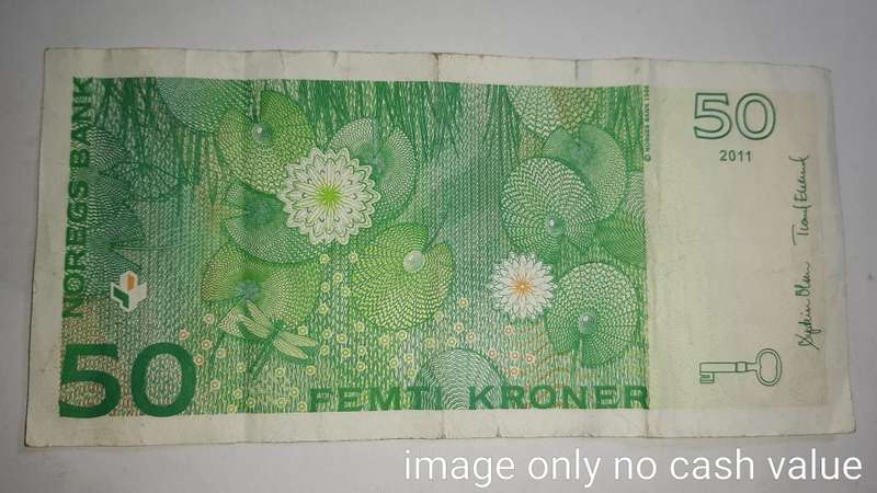NORWAY 50 KR 2011 FV=R81
