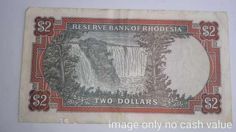RHODESIA $2 1978