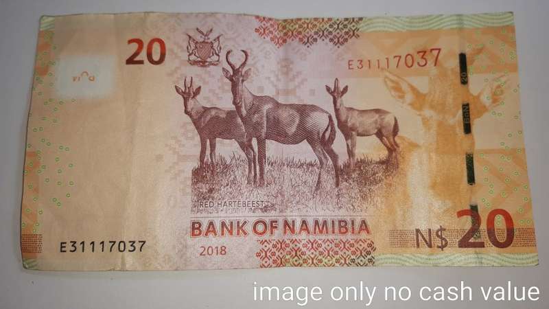 NAMIBIA $20 2018