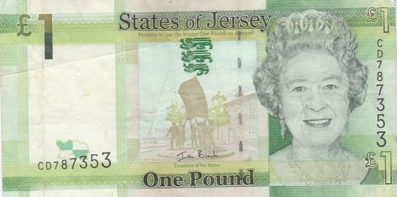 JERSEY 1 POUND LE HOCQ TOWER