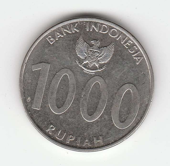 INDONESIA 1000 RUPEES 2010 HIGH-GRADE
