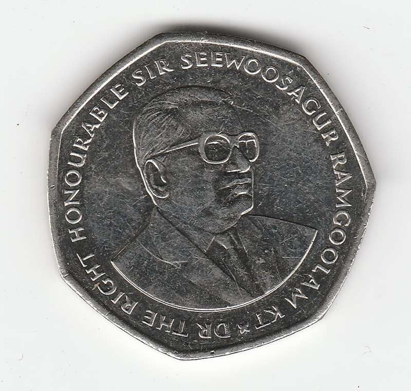 MAURITIUS 10 RUPEES 2016 HIGH-GRADE