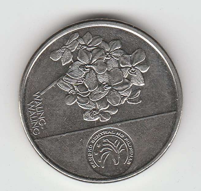 PHILIPPINES 1 PESO FLOWERS NEW SERIES HIGH-GRADE 2018