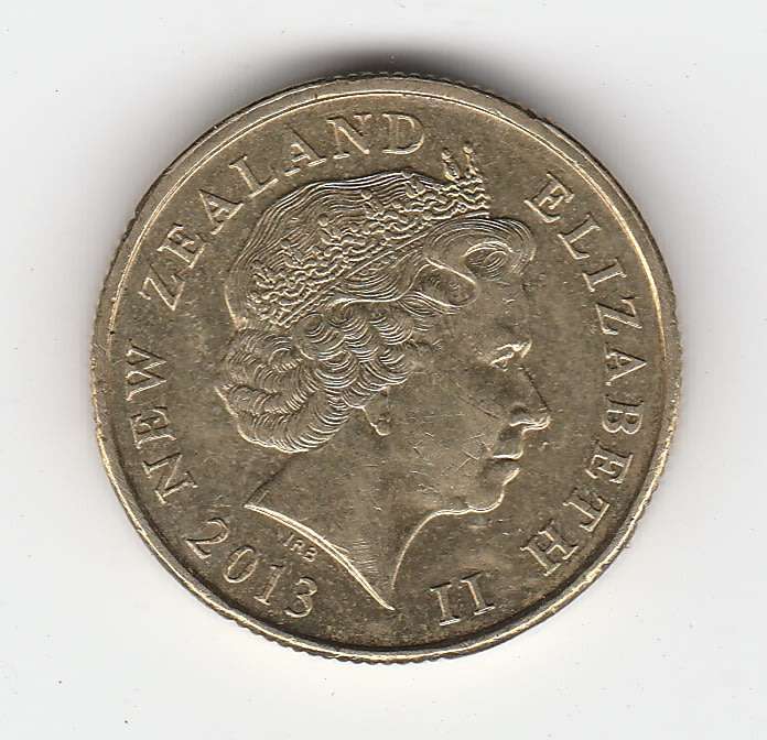 NEW ZEALAND $1 2013 HIGH GRADE