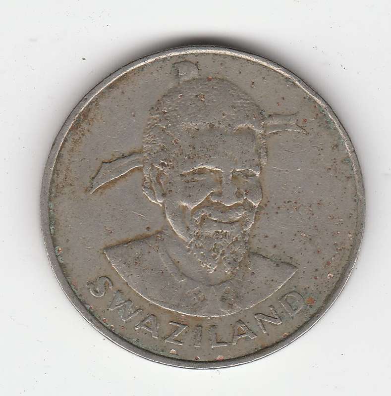 SWAZILAND 1 EMALANGENI 1979 OLD KING