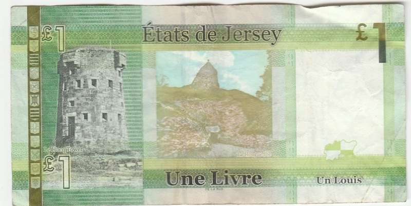 JERSEY 1 POUND LE HOCQ TOWER