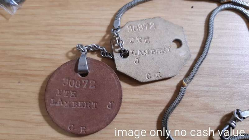 DOG TAG 30872PTE LAMBERT  J.  C.E