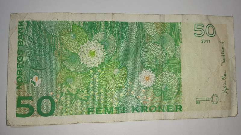 NORWAY 50 KRONOR 2011 FV=R80