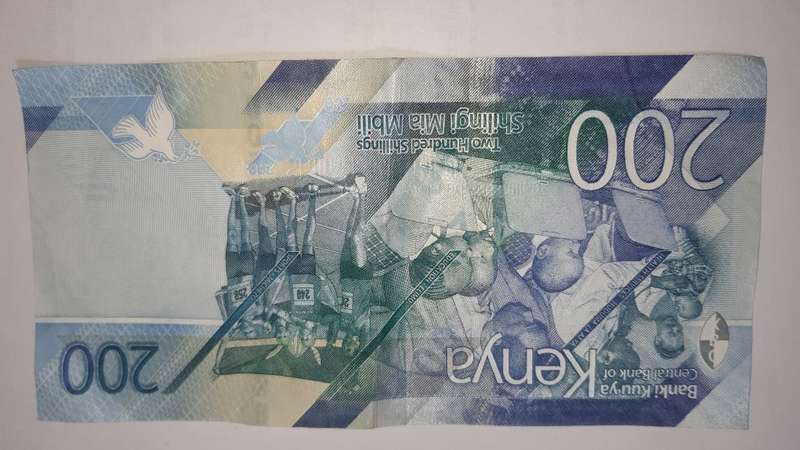 KENYA 200 SHILLINGS NEW SERIES 2019 FV=R28