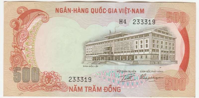 VIET NAM 500 DONG TIGER HIGH GRADE