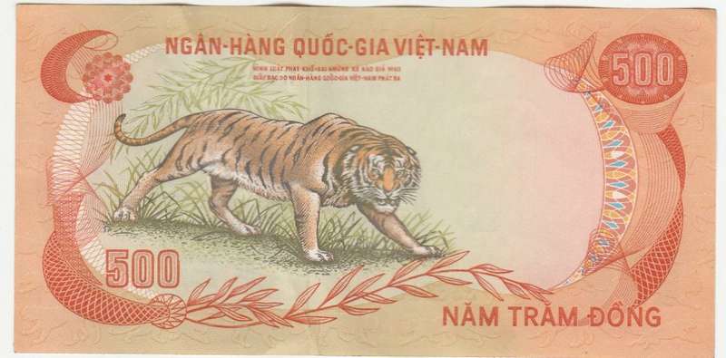VIET NAM 500 DONG TIGER HIGH GRADE