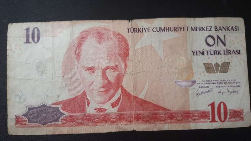 TURKEY 10 LIRA