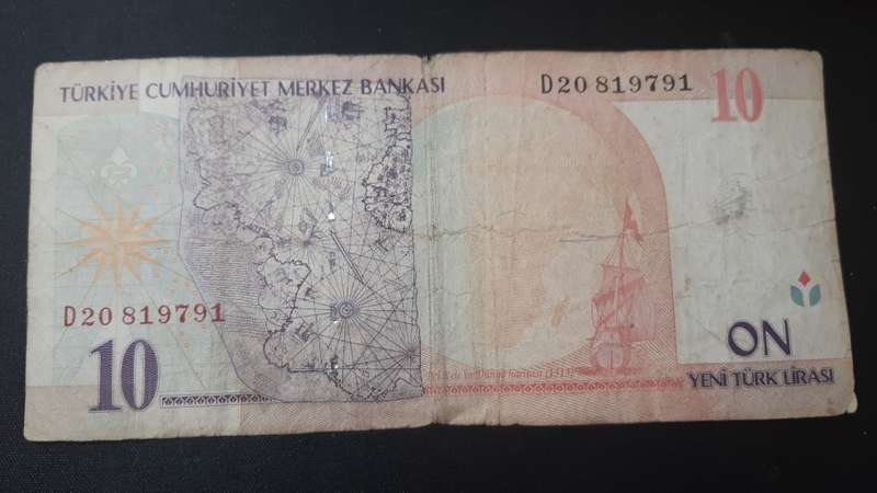 TURKEY 10 LIRA