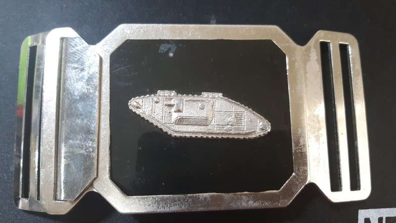 SADF SCHOOL OF ARMOUR BELT BUCKLE