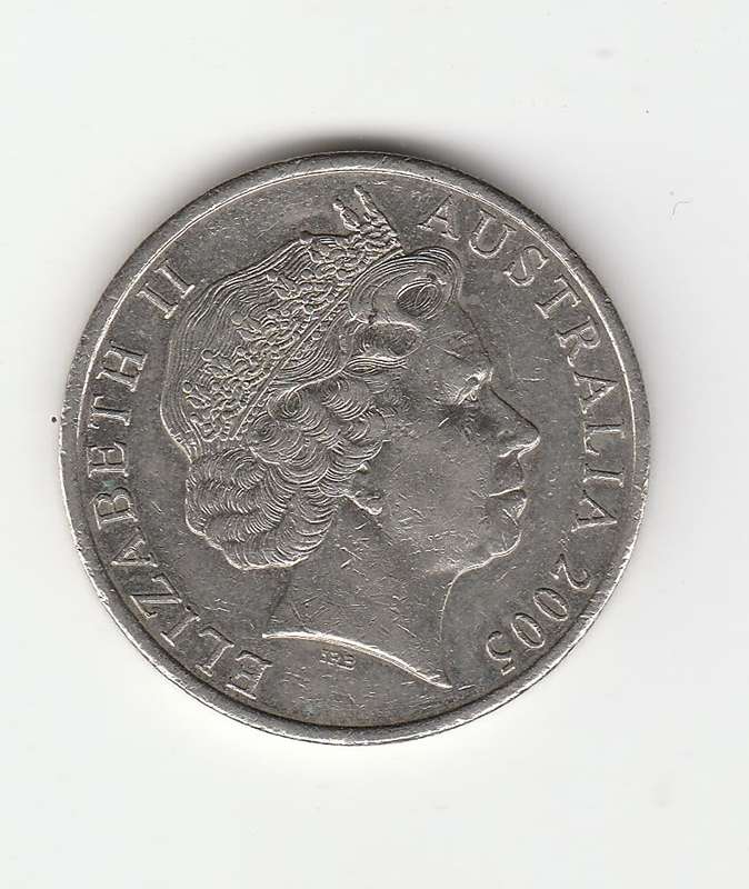 AUSTRALIA 20 CENTS WORLD WAR COMING HOME