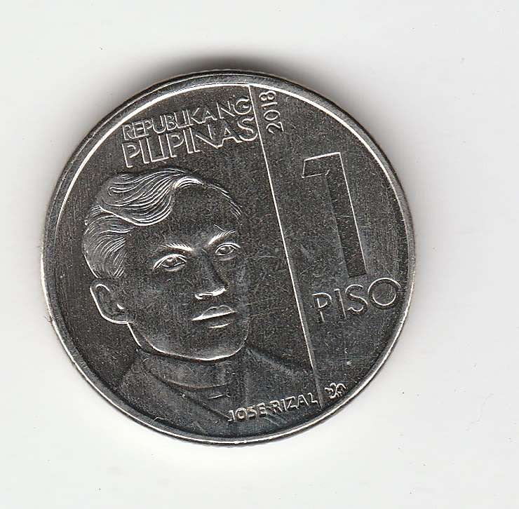 PHILIPPINES 1 PESO FLOWERS NEW SERIES HIGH-GRADE 2018