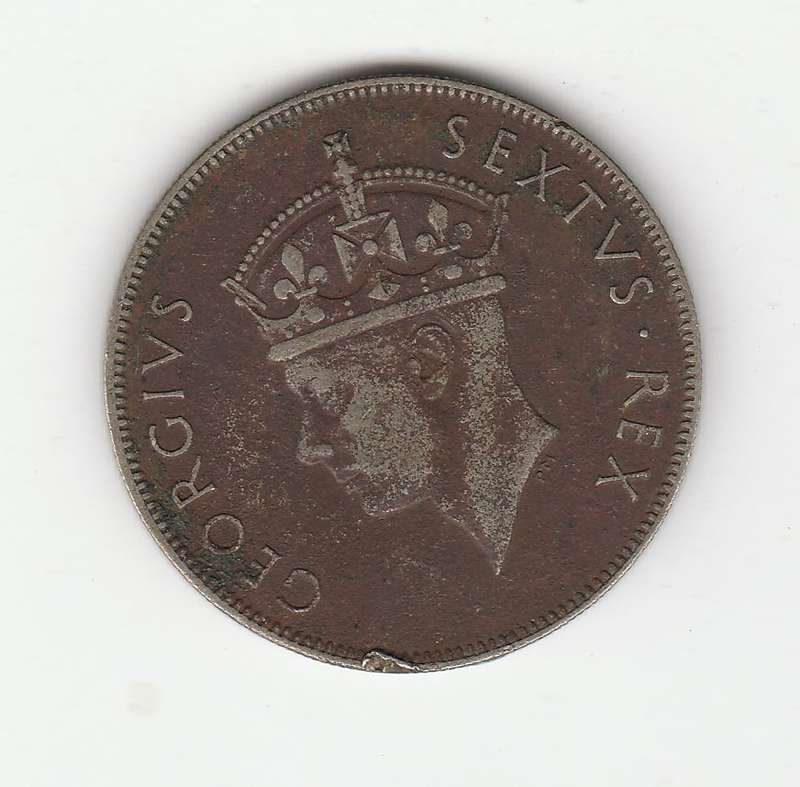 EAST AFRICA 1 SHILLING 1948