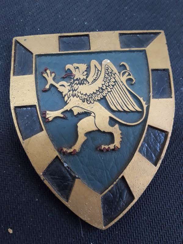 LARGE 100mm 3 SA INFANTARY BATTALLION SHEILD