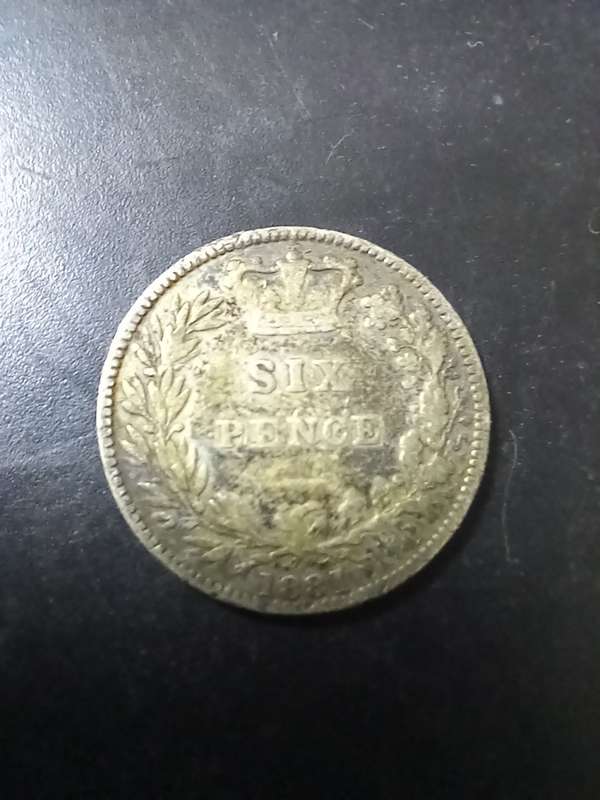 GREAT BRITAIN 6 PENCE VICTORIA 1881 - SILVER