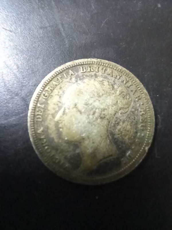GREAT BRITAIN 6 PENCE VICTORIA 1881 - SILVER
