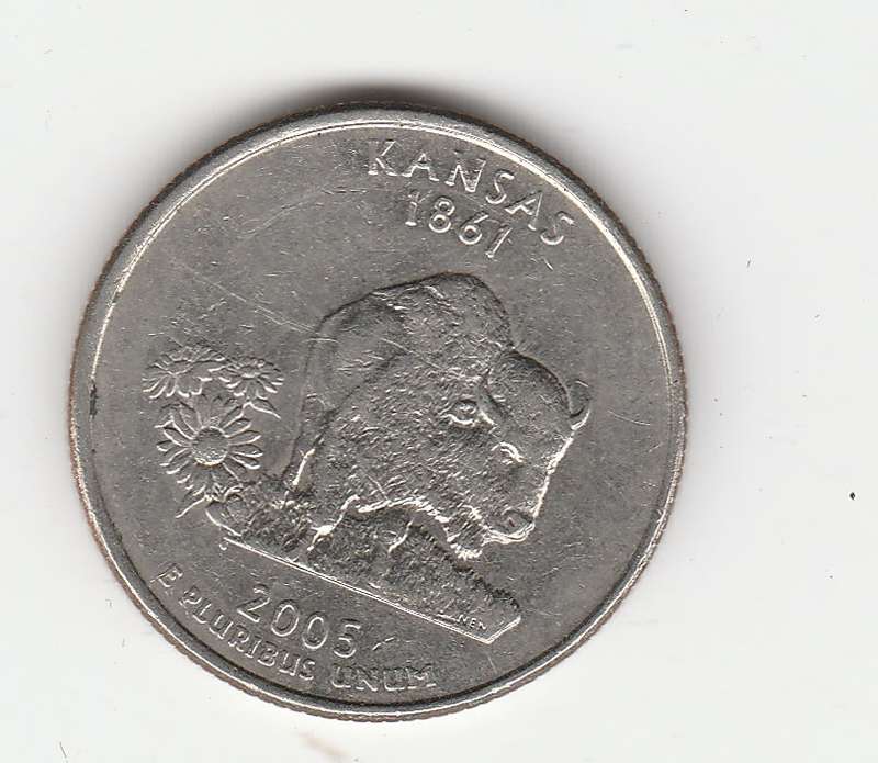 USA QUARTER 2005 KANSAS HIGH GRADE