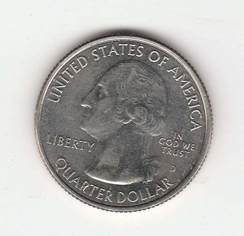 USA QUARTER DOLLAR VOYAGEURS 2018 AUNC