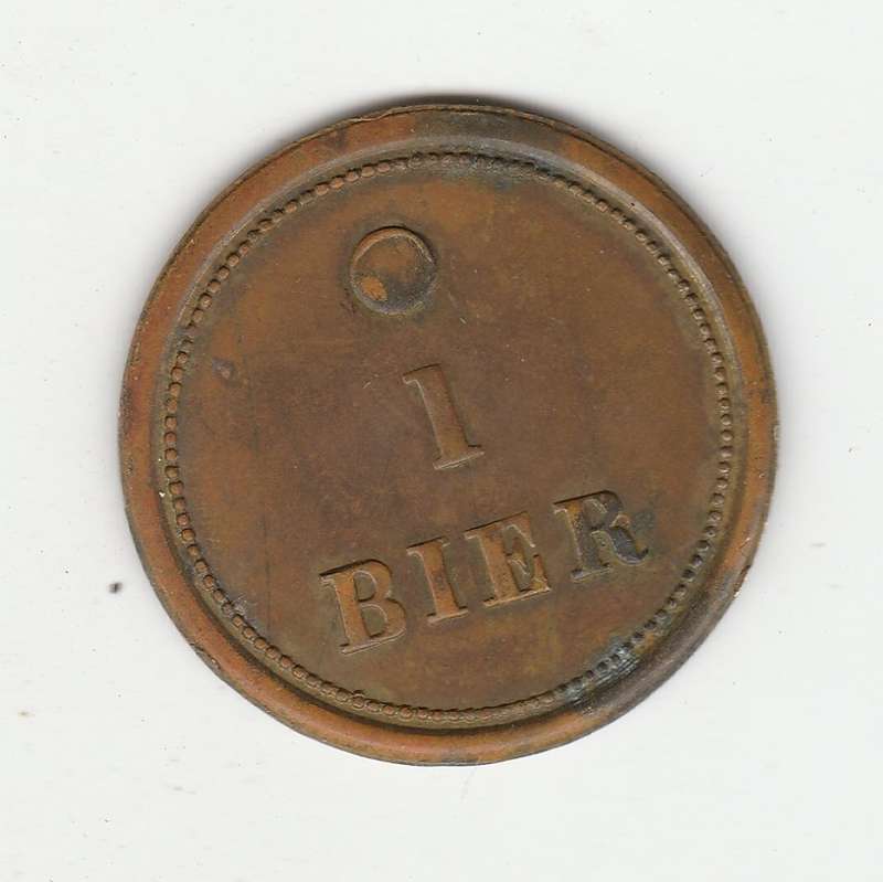 DEUTSCHE SCHULE 1 BIER TOKEN