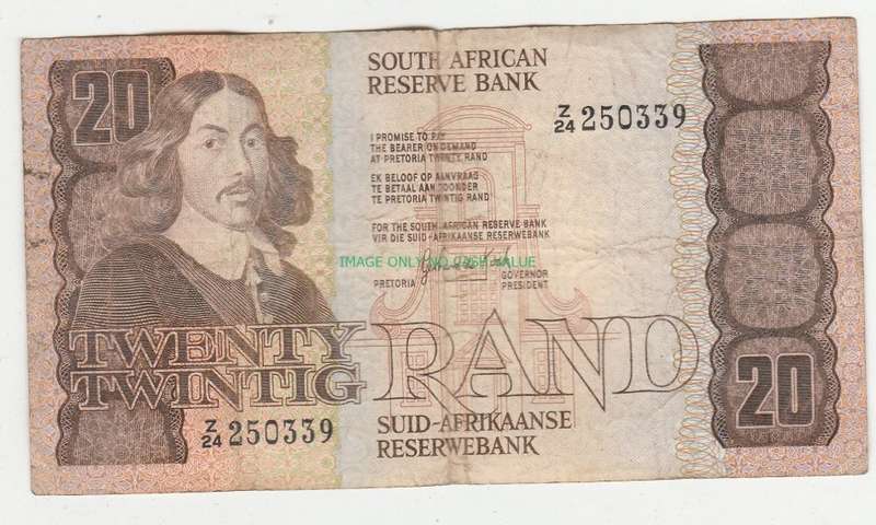 SOUTH AFRICA REPLACEMENT R20 DE KOCK Z24 250339