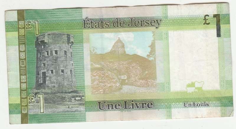 JERSEY POUND LA HOUGUE BIE