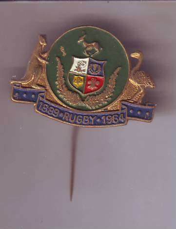 SOUTH AFRICA, AUSTRALIA, NEW ZEALAND BADGE 1889-1964