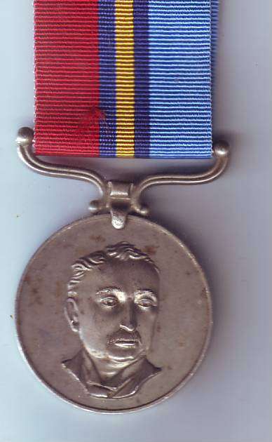 RHODESIA GENERAL SERVICE MEDAL - P46181 RFN. M.B. WALDECK