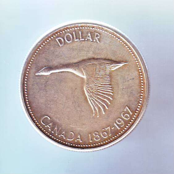 CANADA 1 DOLLAR 1967