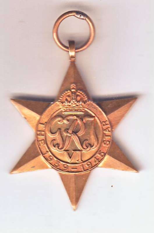 THE 1939-1945 STAR - UNNAMED