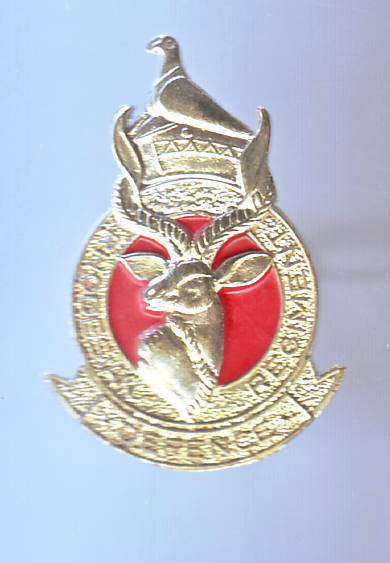 RHODESIA DEFENCE FORCE CAP BADGE