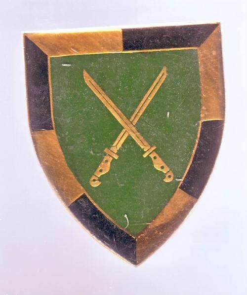 SOUTH AFRICAN INFANTRY SCHOOL METAL FLASH