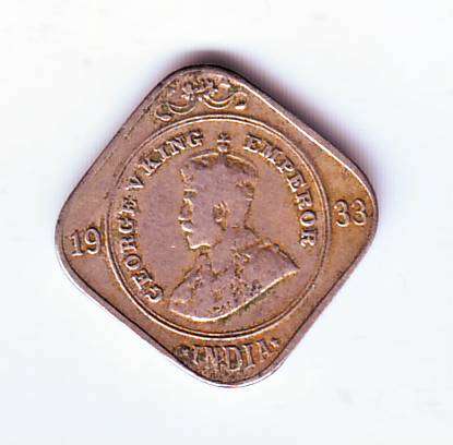 INDIA 2 ANNAS 1933