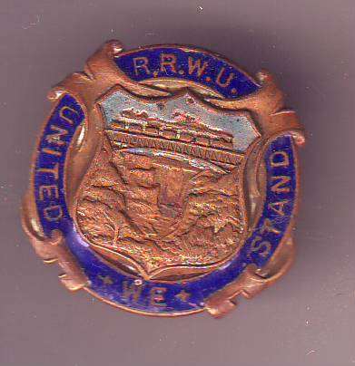 RHODESIAN RAILWAYS WORKERS UNION BADGE - 920 - ENAMEL