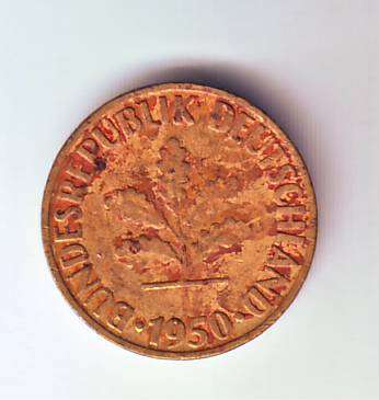 GERMANY 10 PFENNIG 1950