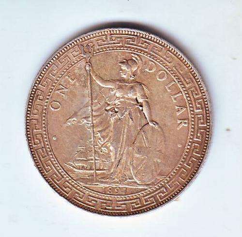 GREAT BRITAIN TRADE DOLLAR 1897