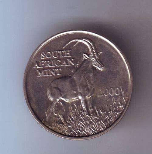 SOUTH AFRICAN MINT - COIN WORLD TOKEN 2000