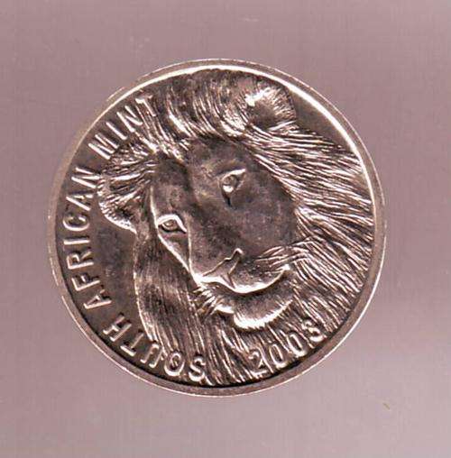 COIN WORLD SA MINT TOKEN 2003 LION