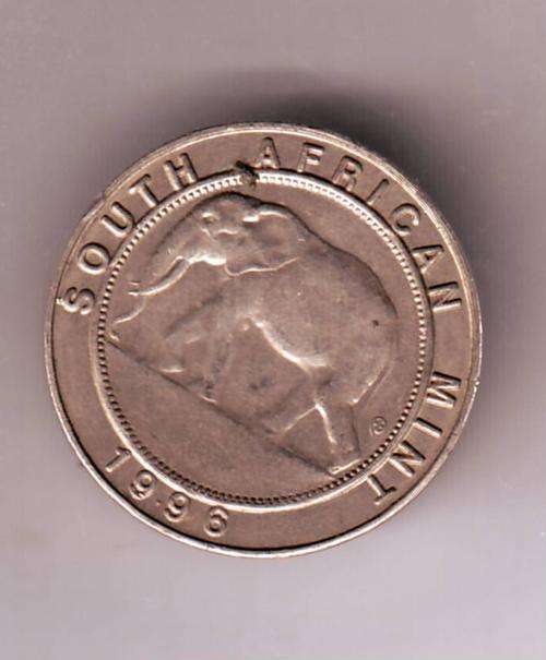 COIN WORLD SA MINT TOKEN ELEPHANT 1996