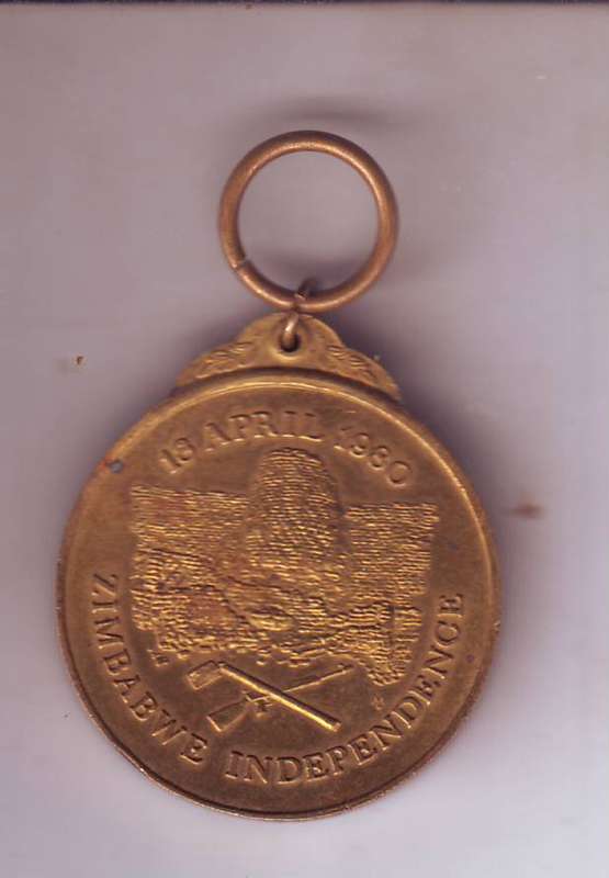 ZIMBABWE INDEPENDENCE MEDAL 1980 - # 16954