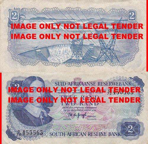 SOUTH AFRICA 2 RAND T.W. DE JONGH D72 453563