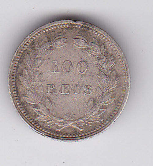 PORTUGAL 100 REIS 1893
