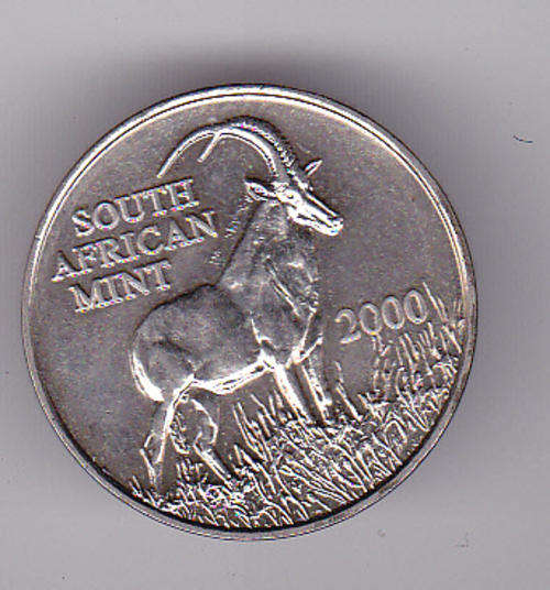 SOUTH AFRICA MINT COIN WORLD 2000 TOKEN