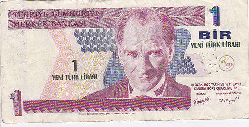 TURKEY 1 LIRASI A 28 555548 - OCEAN