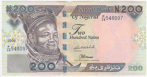 NIGERIA 200 NAIRA 2005 P48 548097 - CATTLE